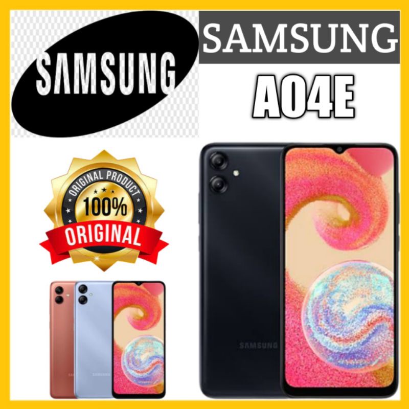 TERLARIS!! SAMSUNG A04E RAM 3/32 GARANSI RESMI SAMSUNG INDONESIA