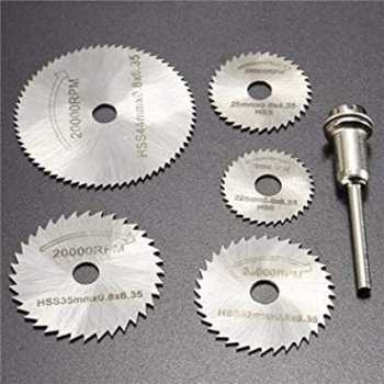 

Mata Bor Mini Gerinda Kayu HSS Saw Blade 22/25/32/35/44mm 5 PCS