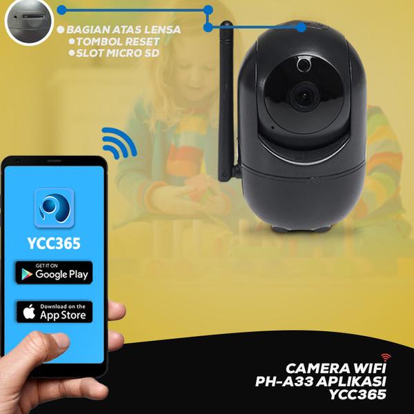 Camera Ip Portabel Wireless 2Mp YCC365