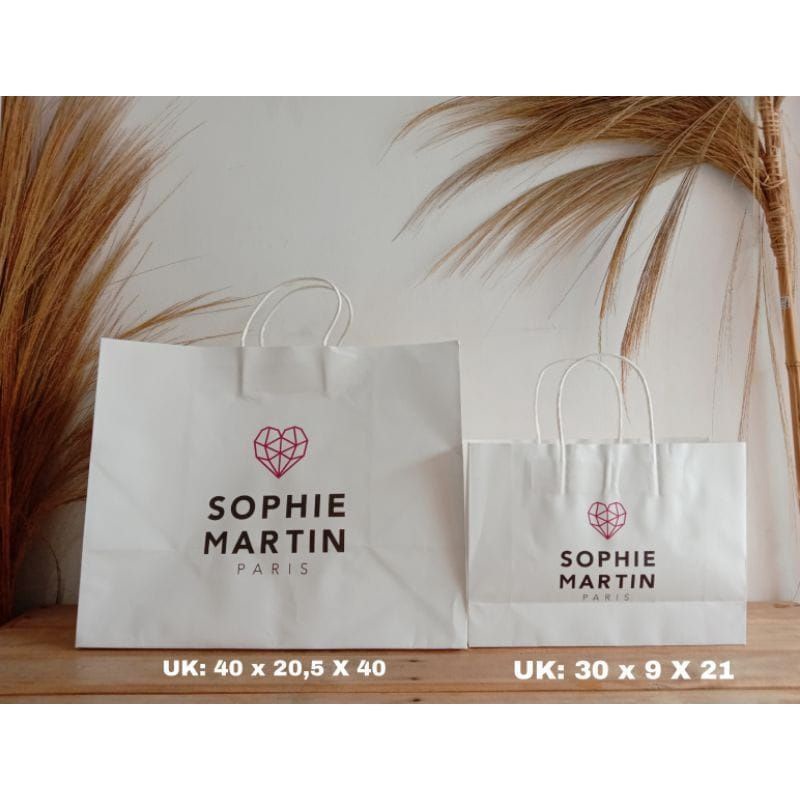 

PAPER BAG By SOPHIE MARTIN PARIS ORIGINAL BUNGKUS KADO