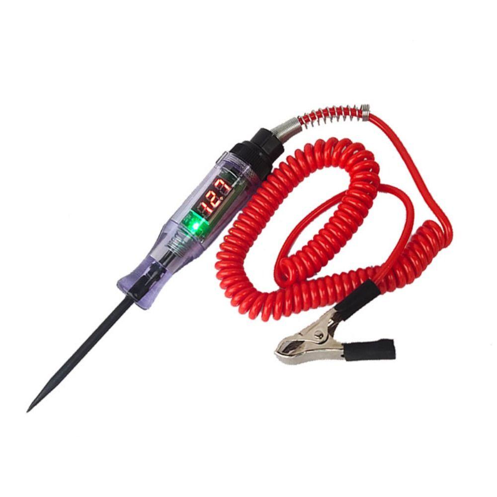 Lanfy Voltage Circuit Tester Auto Diagnostic Kualitas Tinggi Digital Display Bohlam Lampu DC Mobil Scanner Mobil Alat Diagnostik Probe Test Pen