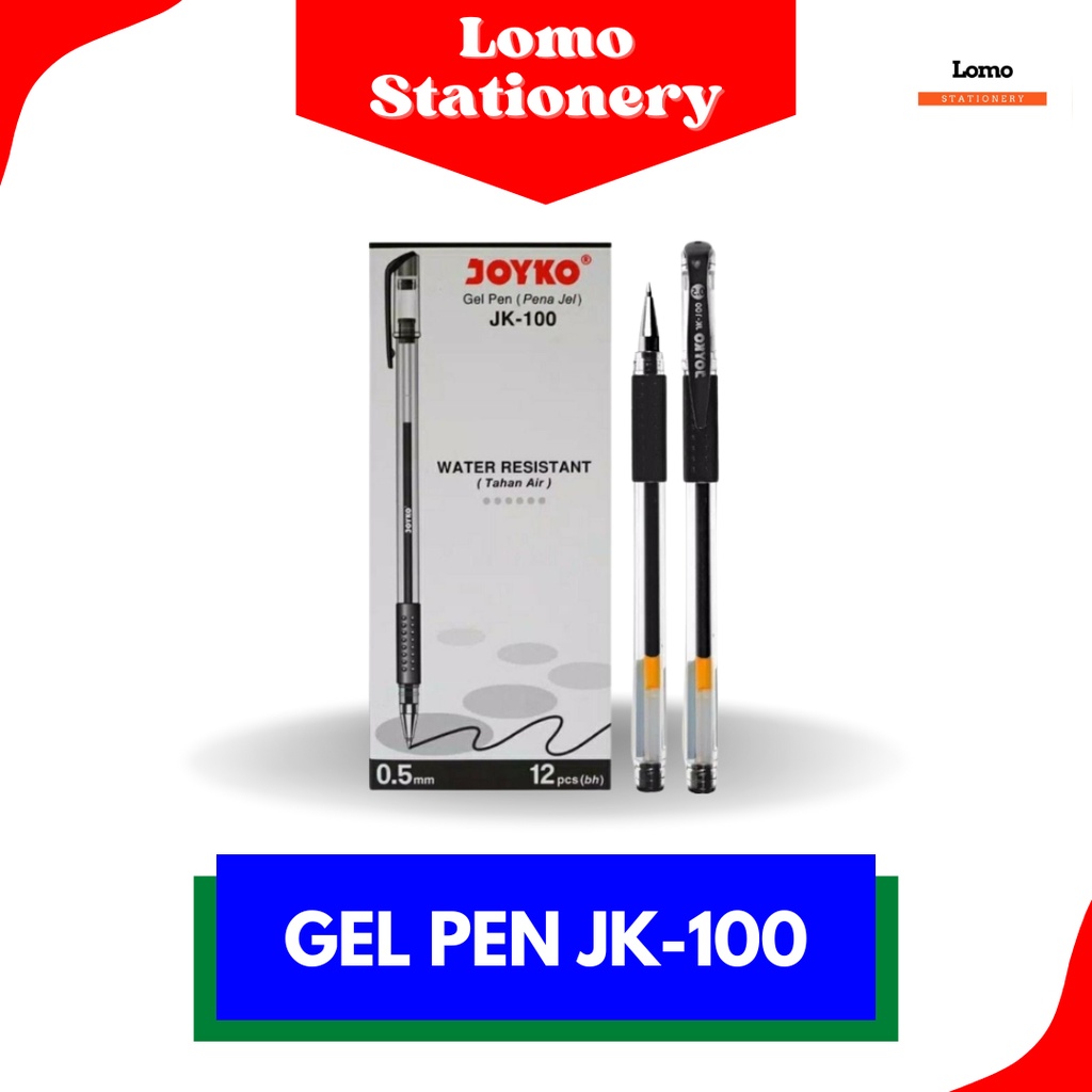 

Pulpen Gel Joyko JK-100 0.5 mm