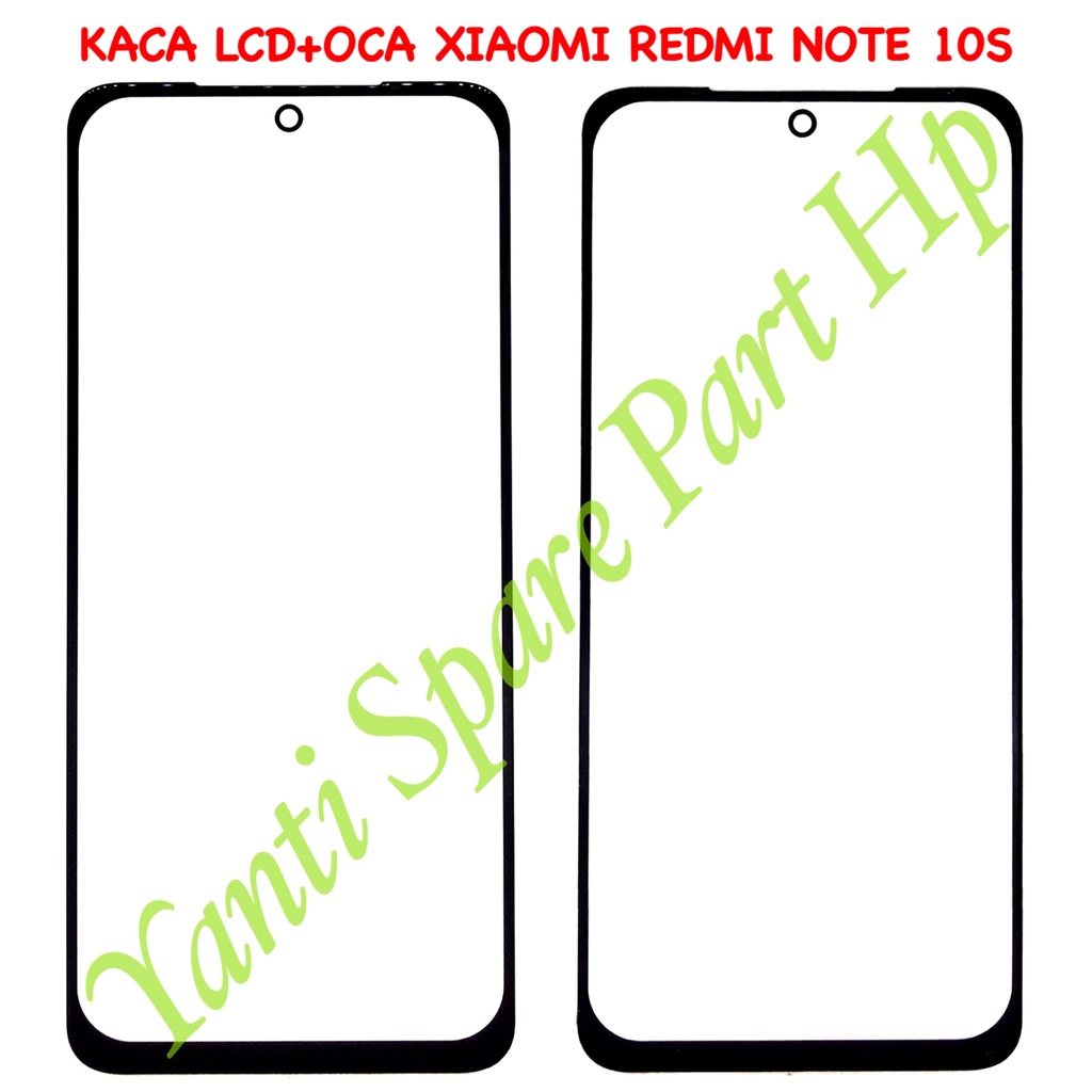 Kaca Lcd Plus Oca Xiaomi Redmi Note 10S Original Terlaris New