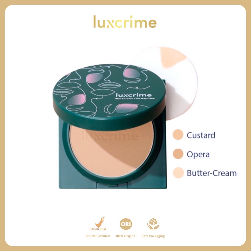 LUXCRIME Blur &amp; Cover Two Way Cake