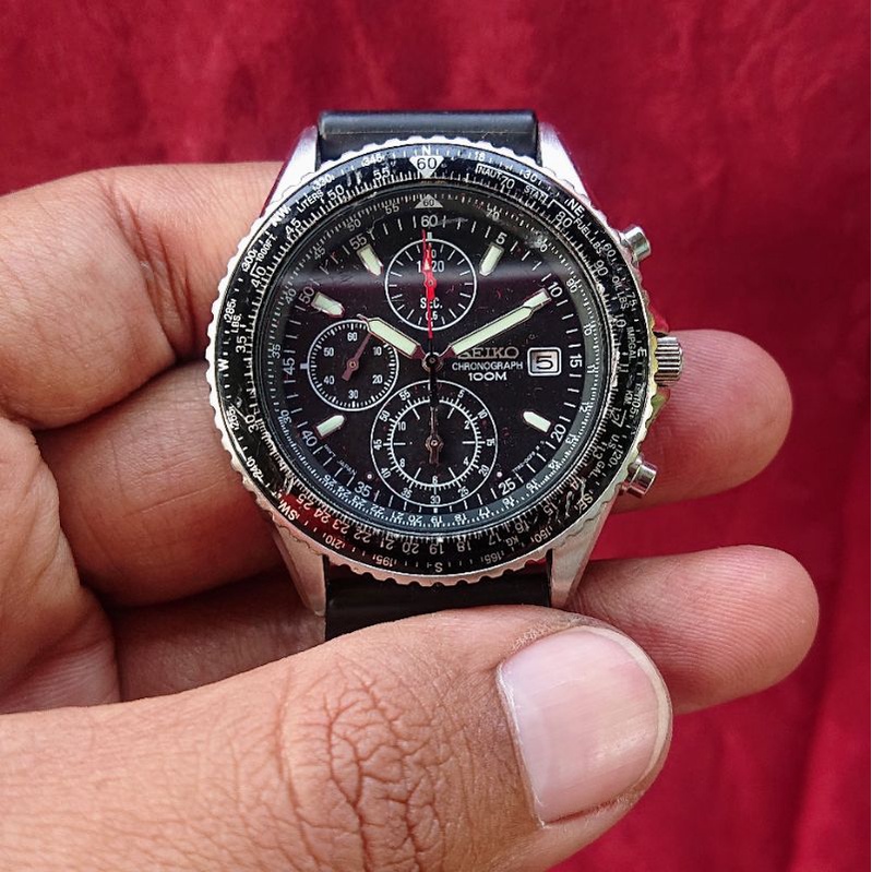 Jam Tangan Seiko Pilot Flightmaster Gen 1 SND253P1