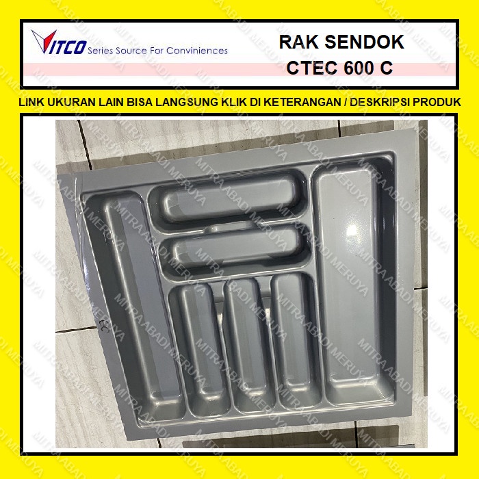 Rak Sendok Laci VITCO CTEC 600 C LACI SENDOK