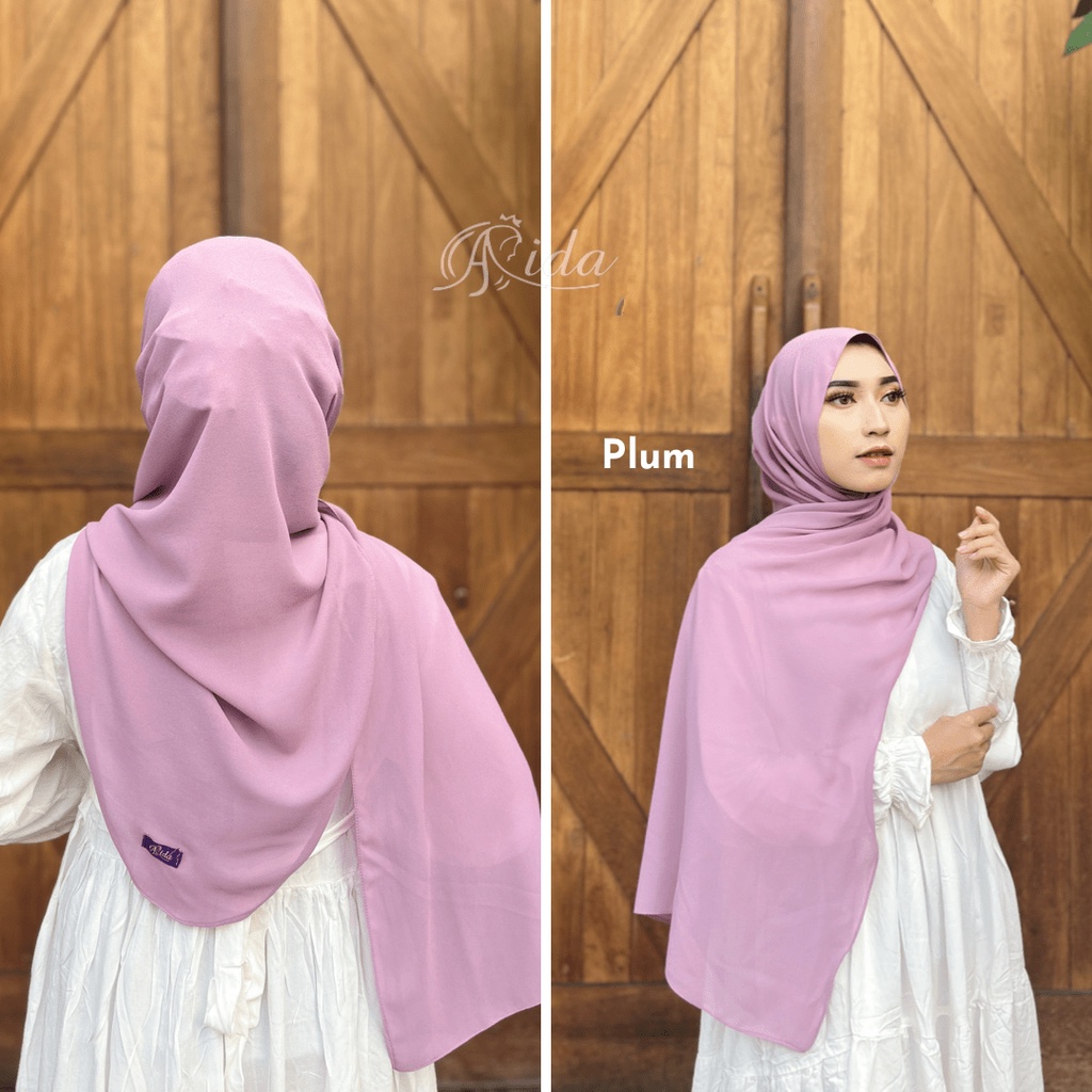 Pashmina Oval Ceruti Original Hijabbyaida