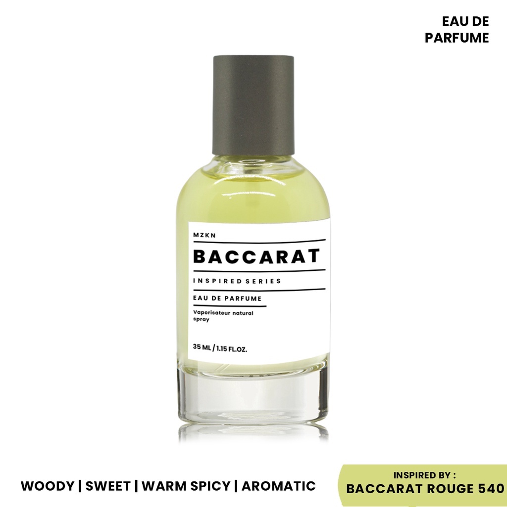 Parfum Inspired Bacaratt 540 By MZKN PARFUME | Parfum unisex pria dan wanita | Parfum tahan lama kualitas premium EDP