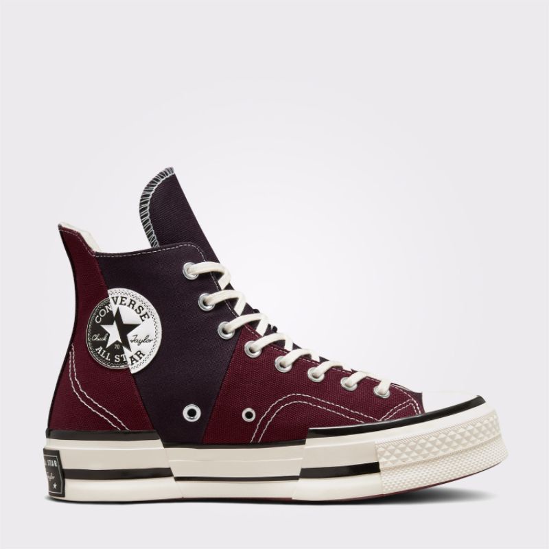 Converse Chuck 70 Plus Burgundy Egret Black Unisex Original Bnib