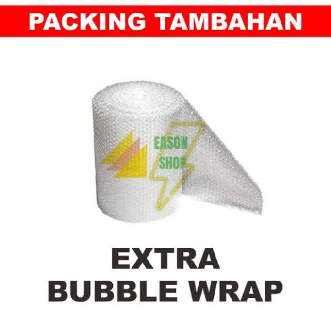 

EKSTRA BUBBLE WRAP - Tambah Ketebalan Packing Bubble Wrap