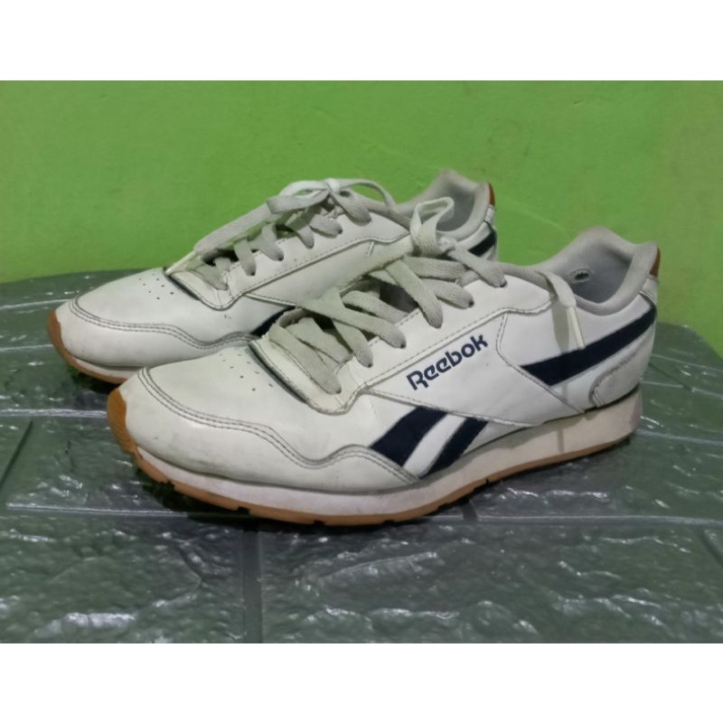 Reebok White Second Shoes Original Brand Sepatu Seken Murah~