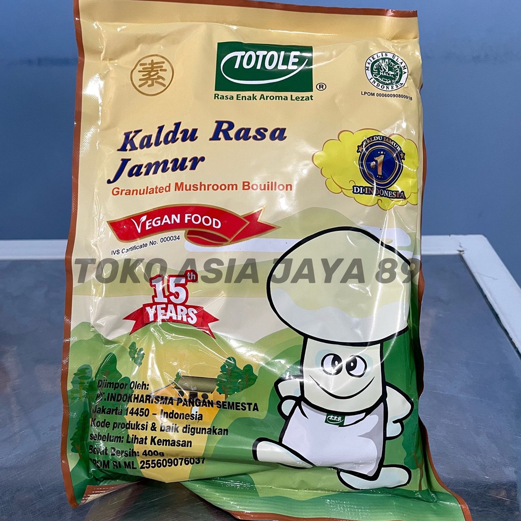 

TOTOLE 80gr / Kaldu rasa Jamur / Mushroom Bouillon / Vegan Food