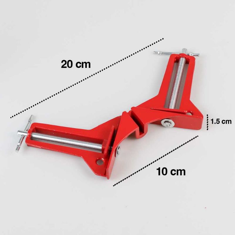 Taffware Corner Clamp Penjepit Sudut Frame Kayu Angle 90 Derajat 75mm - ZK147