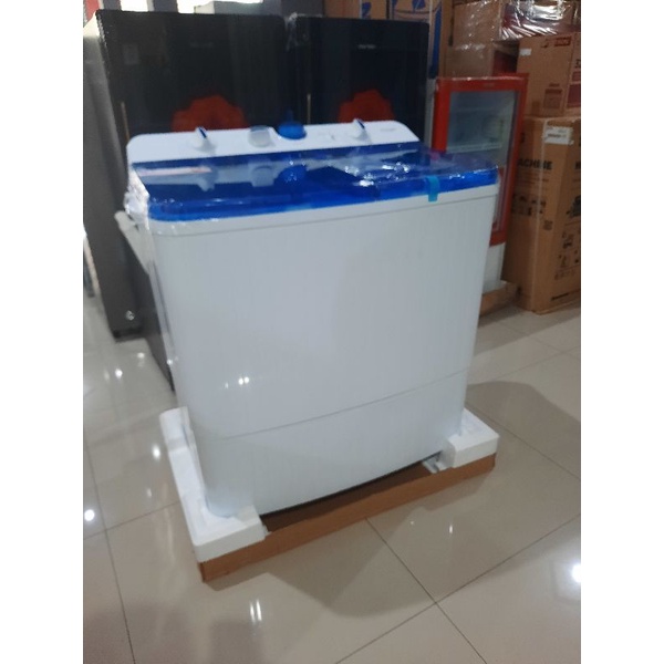 Mesin Cuci 2 Tabung Polytron 8kg PWM 801