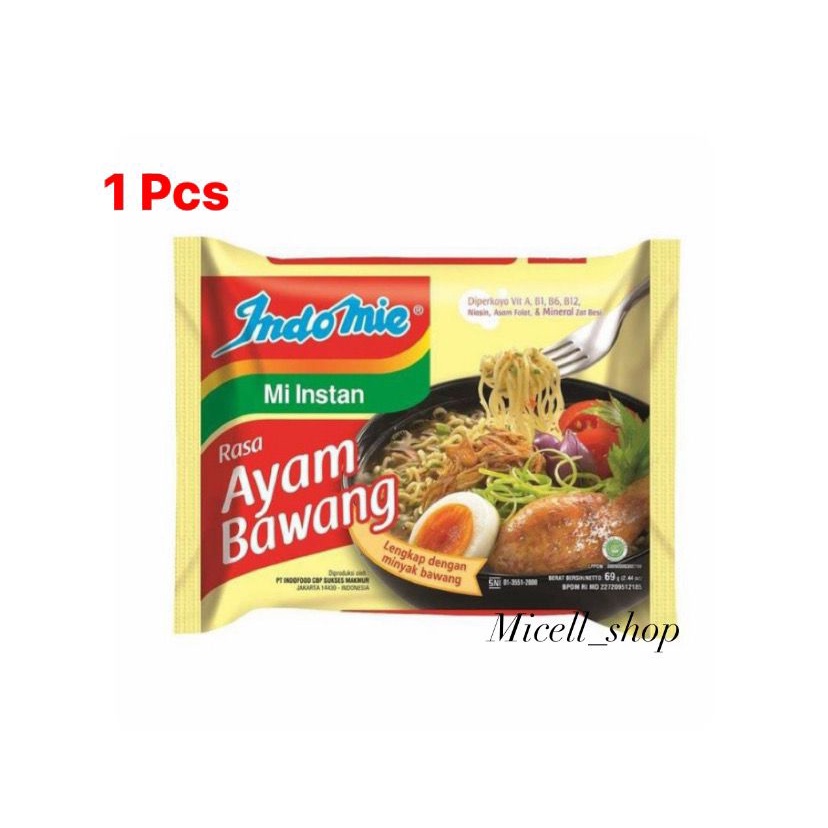 INDOMIE RASA AYAM BAWANG 69GR PROMO MURAH SATUAN