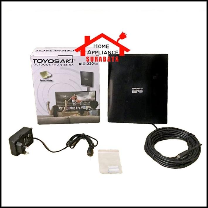 Antena Digital Tv Indoor / Outdoor Toyosaki Aio 220 / Aio-220