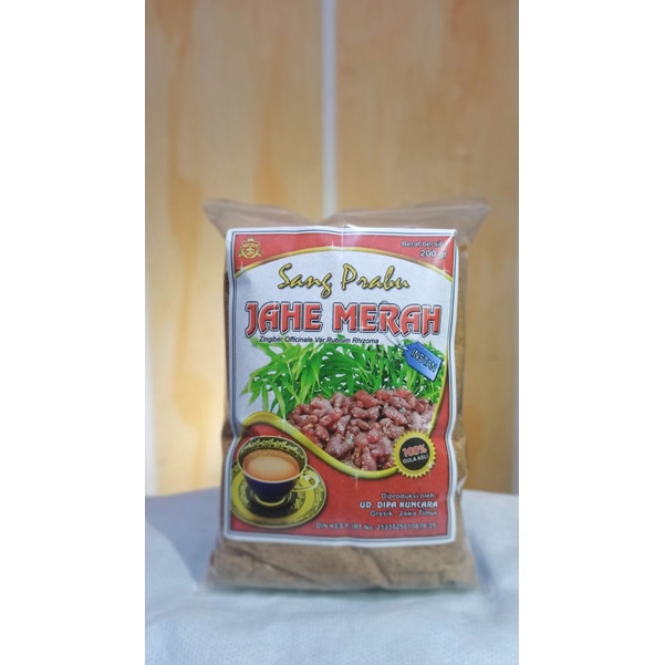 

JAHE MERAH BUBUK 200GRAM