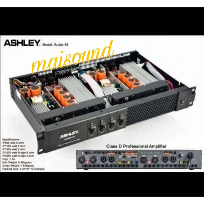 POWER ASHLEY AUDIO 48 ORIGINAL POWER ASHLEY AUDIO48