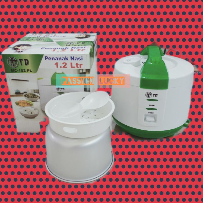 MAGICCOM RICE COOKER 1, 2 LITER /PENANAK NASI 1,2LITER KECIL