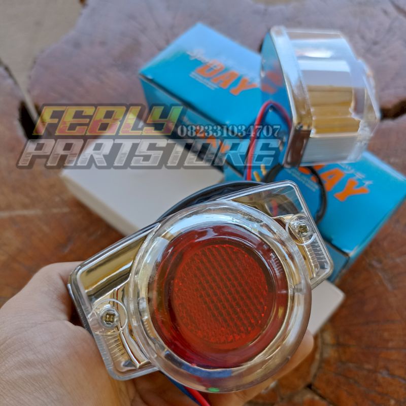 LAMPU BELAKANG STOPLAMP CB MONKEY DREAM STOPLAMP MONKEY STENLY SPORTDAY LAMPU STOP CB MONKEY TAKEGAW