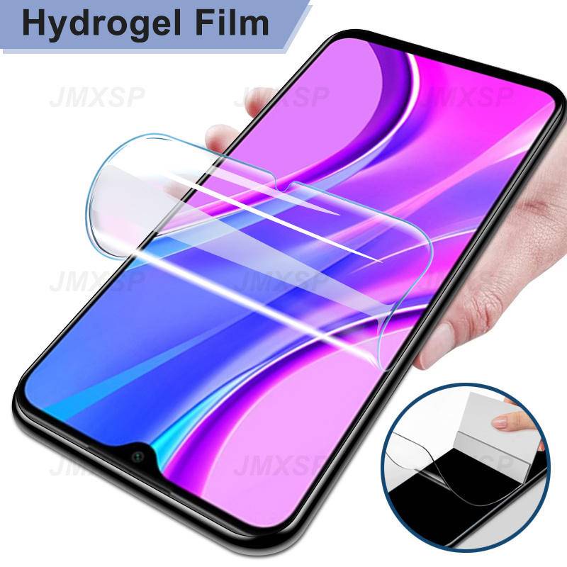 2pcs Film Hydrogel Pelindung Layar Untuk Redmi 8A 9A 9AT 9C 9i 9T K40 K40s K50 K50i NFC Pro Plus Note 8 9 8T 9s 9T Pro Max