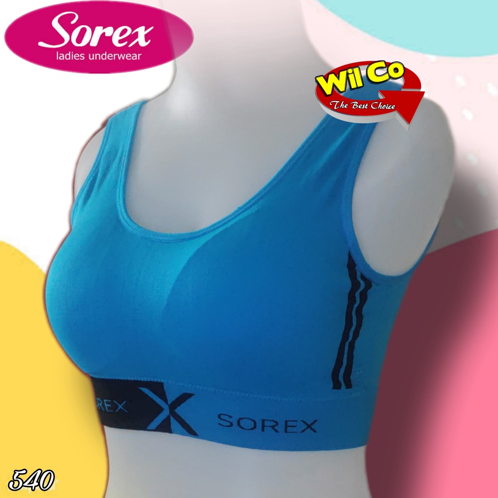 K540 BRA SPORT SOREX WANITA SOREX FREESIZE SIZE 34 - 40