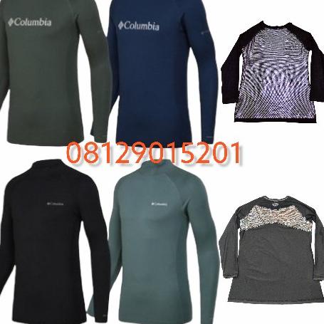 Baselayer Columbia Omni-Heat Pakaian Olahraga Compression Big Size