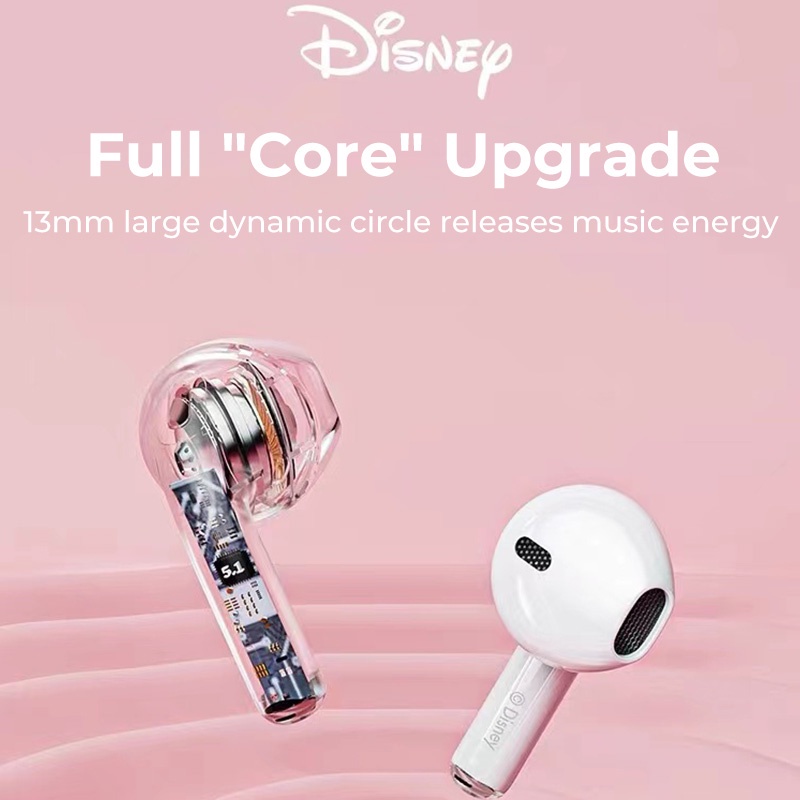 Disney Headset Bluetooth 5.3 HIFI Stereo HD Call in-Ear Earbuds Mickey/Minnie/Pooh Earphone