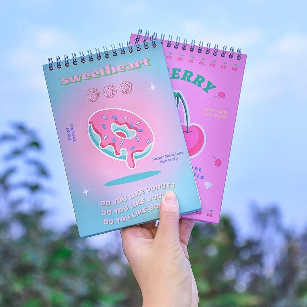 LANFY Loose-leaf Notebook DIY Scrapbook Kreativitas Alat Tulis Sekolah Minggu Planer Pocket Notepad Diary Buku Notepad