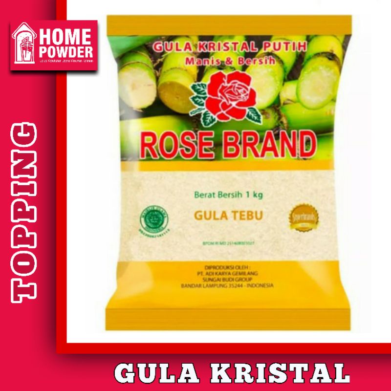 

Promo Murah Lebay Gula Kristal Gula Putih Rosebrand Kuning 1Kg Murah