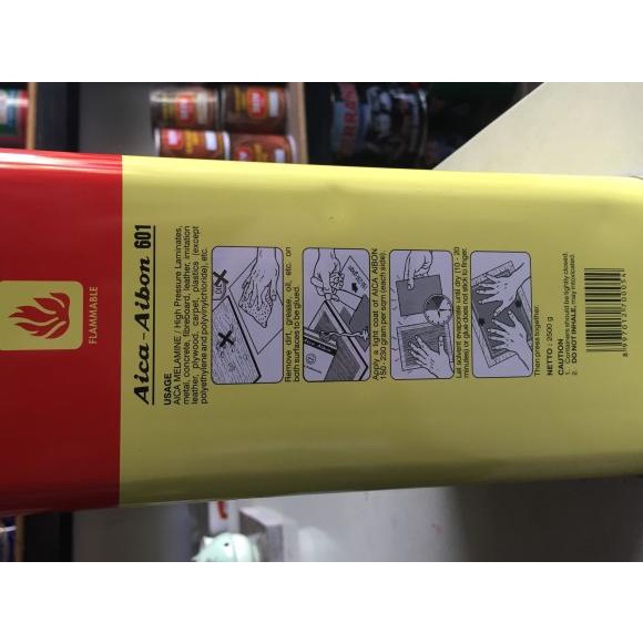 

Lem Kuning Aica Aibon 601- 700gr. / Lem Kuning Serbaguna Aica