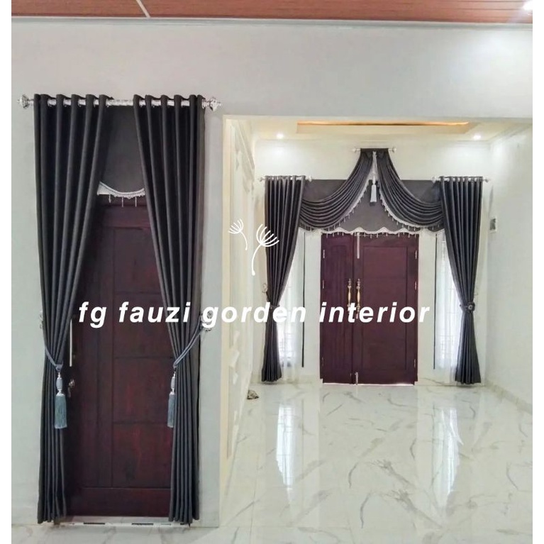 1 SET GORDEN BLACKOUT POLOS ORIGINAL PREMIUM SAFRON PONI BLACKOUT SAFRON| TIRAI GORDEN | GORDEN HOTE