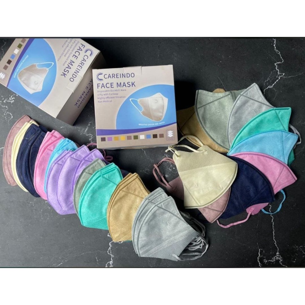 masker duckbill isi 50pcs 3ply