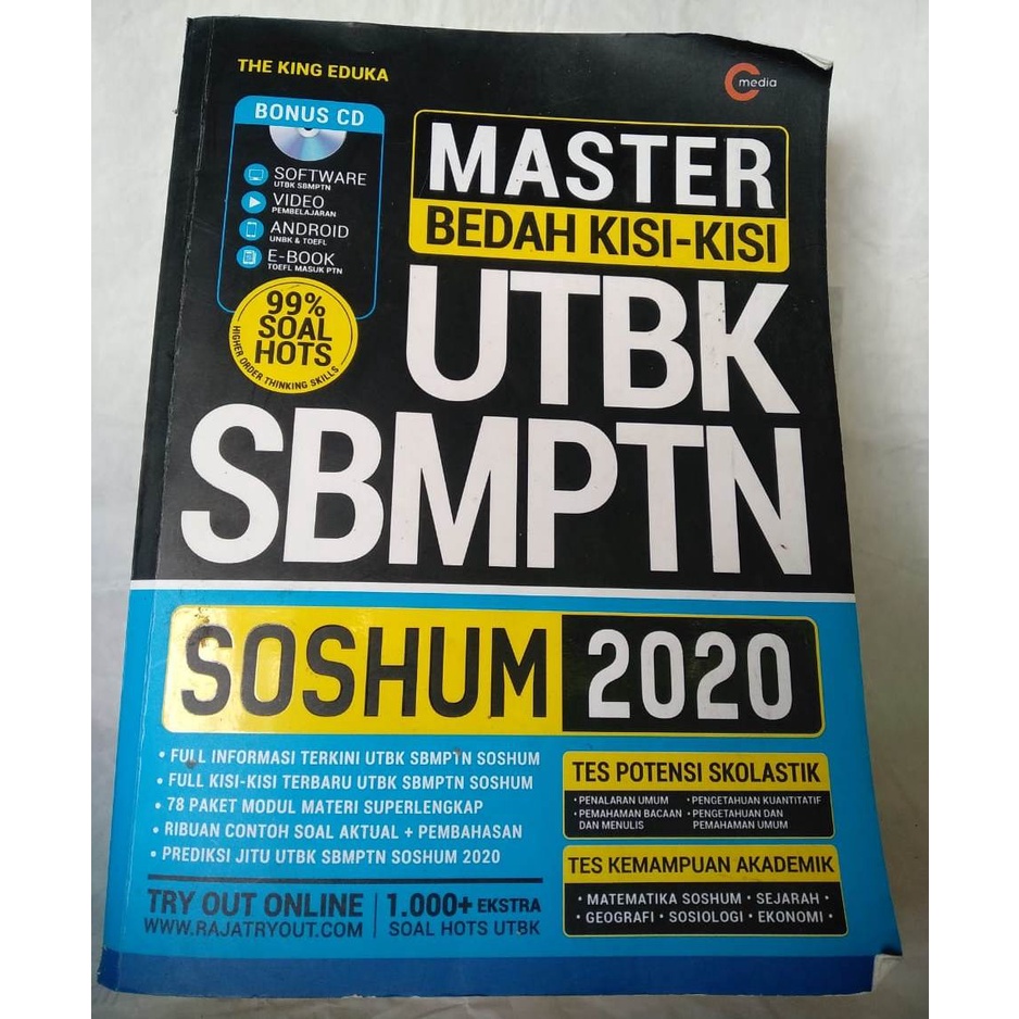 MASTER BEDAH KISI-KISI UTBK SBMPTN SOSHUM 2020 (BEKAS)