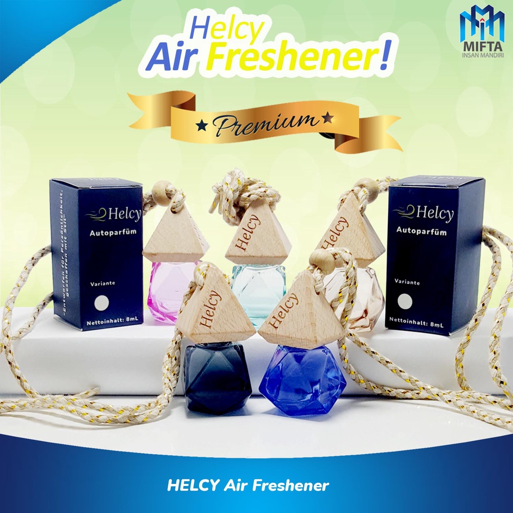 HELCY PREMIUM AIR FRESHENER / CAR FRESHENER / PARFUM MOBIL PREMIUM