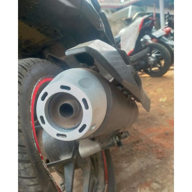 End Muffler Corong Knalpot Tsukigi Copy CMS WRC 54N PCX 150 Nmax Aerox Mio Scoopy Vario 125/150 End Cup