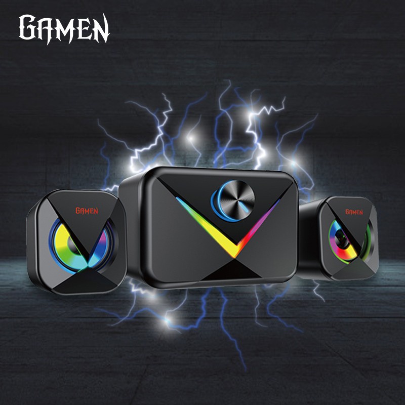 Jual Speaker Gaming Gamen GS10 Resmi/ Speaker Gaming PC/ Laptop