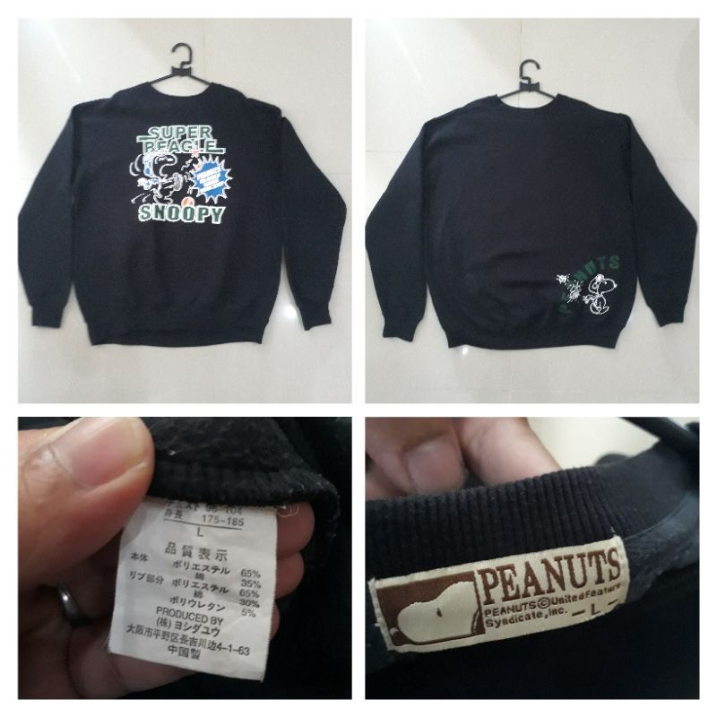 Crewneck snoopy peanuts LD124 x P68 second