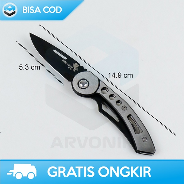 PISAU SAKU LIPAT MINI SERBAGUNA PORTABLE BY KNIFEZER RINGKAS &amp; PRAKTIS