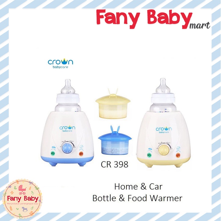 CROWN CAR &amp; HOME BABY MILK AND FOOD WARMER / CR398