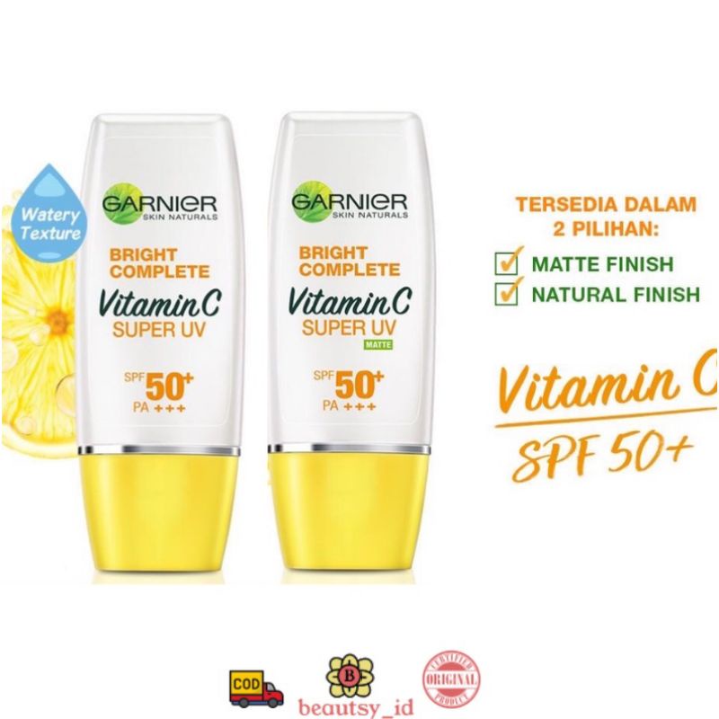 GARNIER Light Complete SUPER UV Sunscreen SPF 50 PA+++ MATTE NATURAL