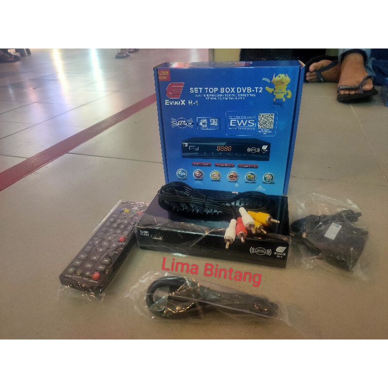 Set Top Box STB tv digital evinix