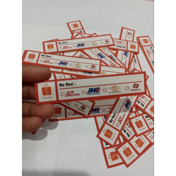 

TEMPELAN STIKER LABEL RESI