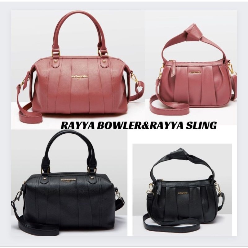 TAS RAYYA BOWLER BLACK,RAYYA BOWLER SALEM & RAYYA SLING BLACK,RAYYA SLIING SALEM TAS WANITA TERBARU 