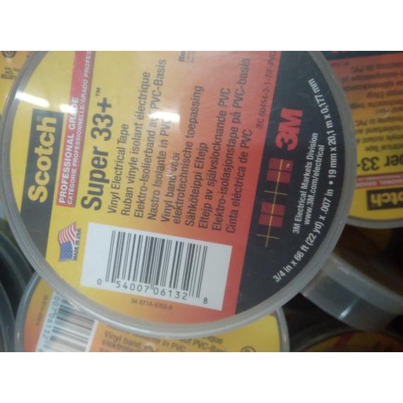 3m Isolasi listrik scotch 33+