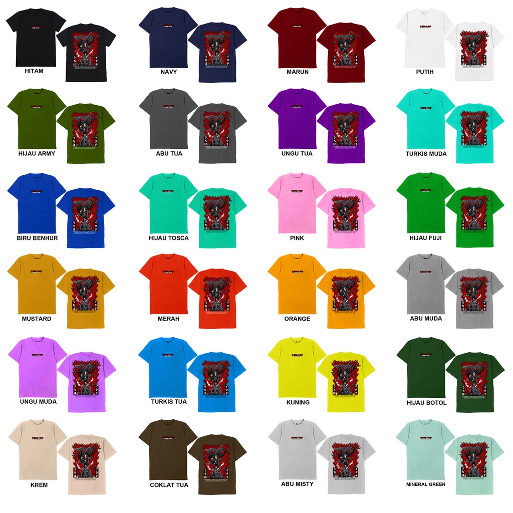 Kaos Anime Manga Shanks Akagami One Piece Kaos Naruto Clan Uchiha Kaos Killua Zoldyck HunterxHunter HxH Otsutsuki Isshiki Team Akatsuki Naruto SIGN CLOTH