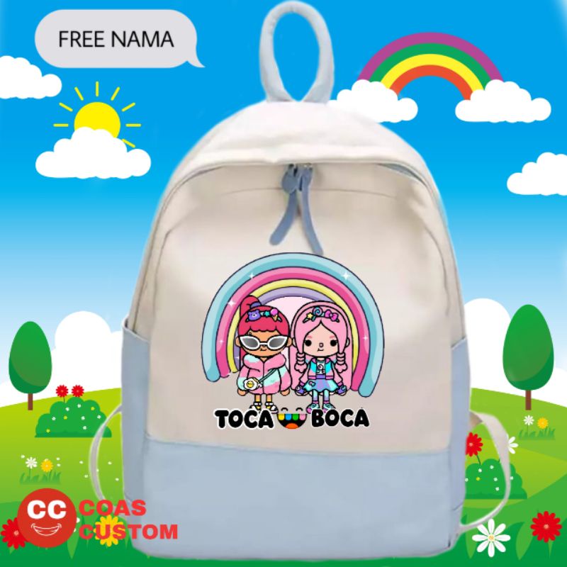 TAS TOCA BOCA LIFE WORLD TAS RANSEL ANAK SEKOLAH