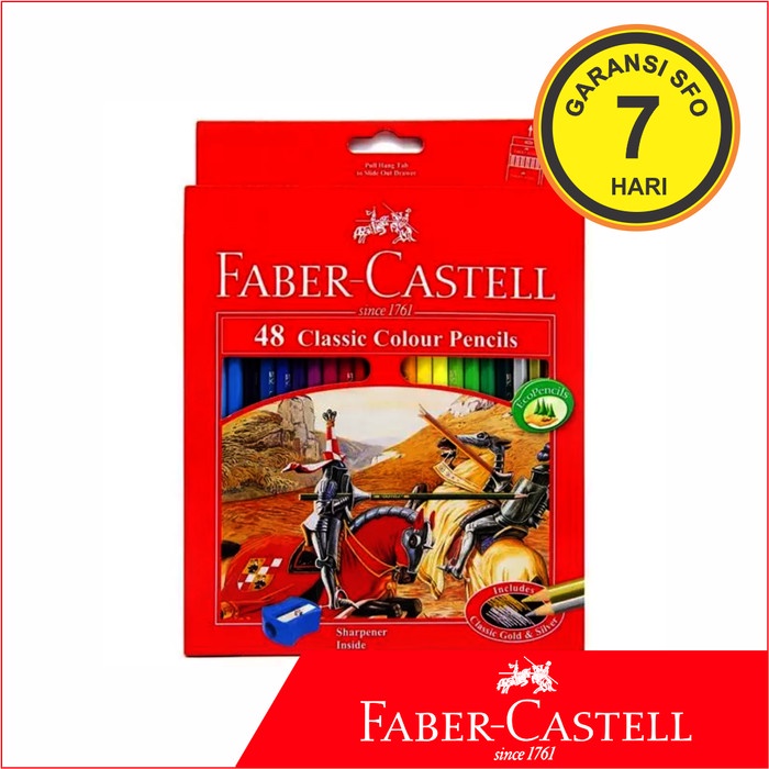 

Pensil Warna Faber Castell isi 48