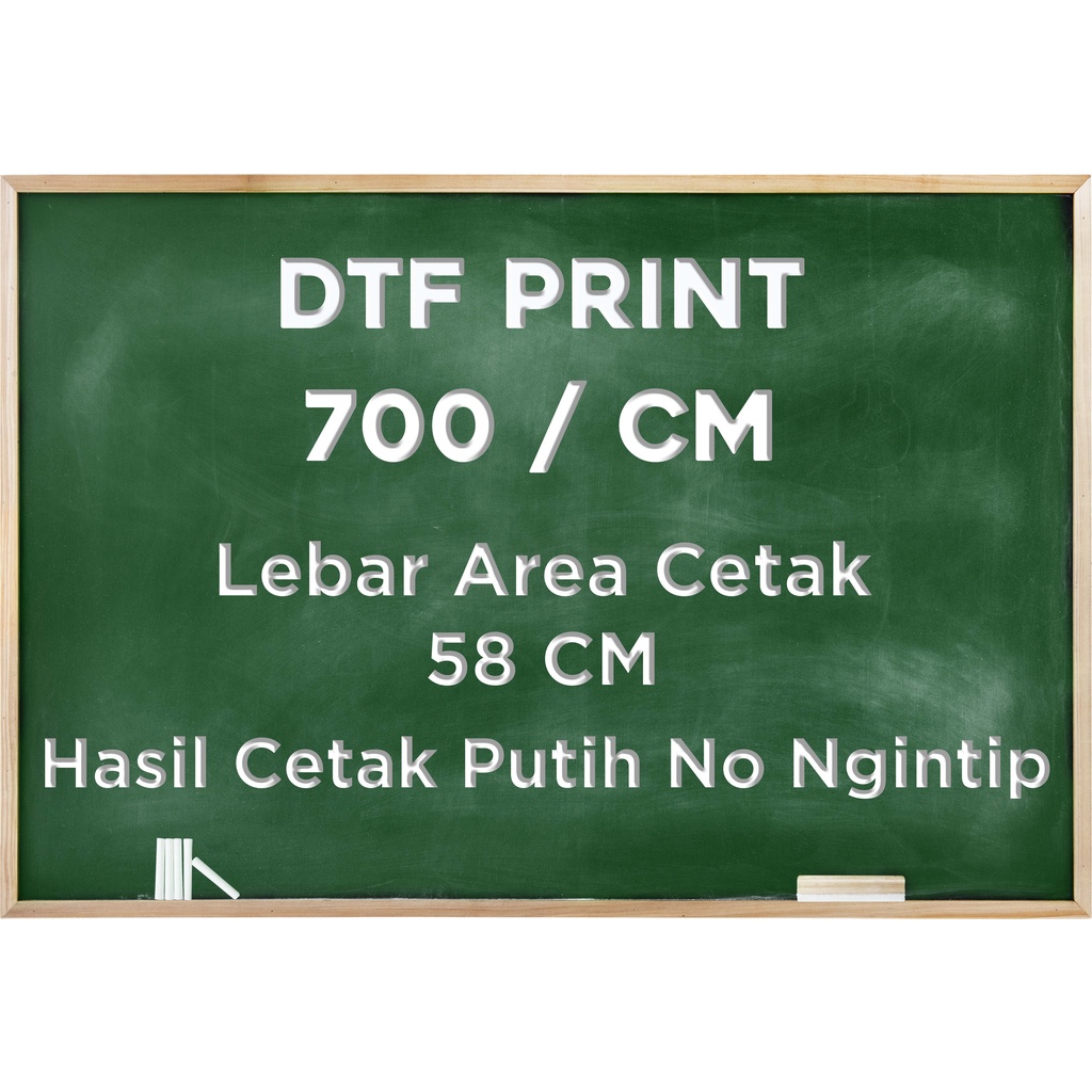 DTF A3 Jasa Print/Cetak Siap Cetak Sablon DTF Print Lebar 58CM | Sablon Setrika | Sablon Temperatur 