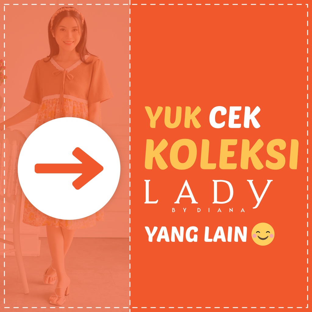 Ladybydiana MOLLY SLEEPWEAR Midi Dress Bahan Rayon dan Knit Premium Busui friendly